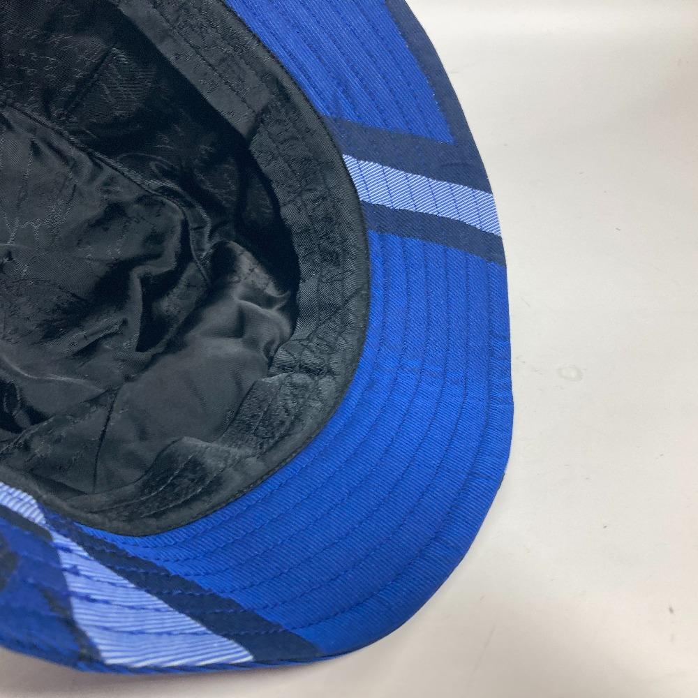Berluti Pattern Design Hat Bucket Hat Bob Hat Cotton Blue Unused