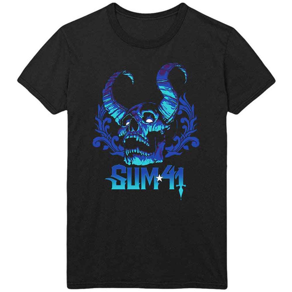 Sum 41 Blue Demon T Shirt XXL