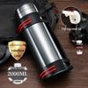 Xiao Yue Ya 2L Insulated Stainless Steel Sports Water Bottle
