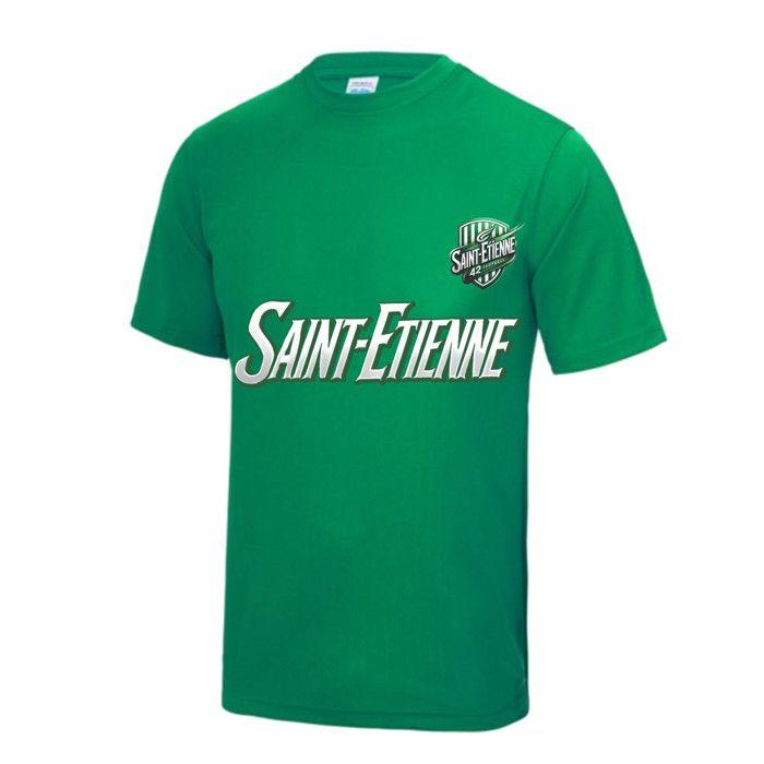 Men's Football Jersey Inspired by Saint-Étienne Size S To XXL - - Green