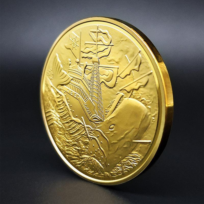 Piraten Totenkopf Challenge Coin Schatzsuche Spiel Requisite Geburtstagsparty Mitgebsel Erwachsene Jugendliche Sammlerstücke Geschenke Antik Imitation