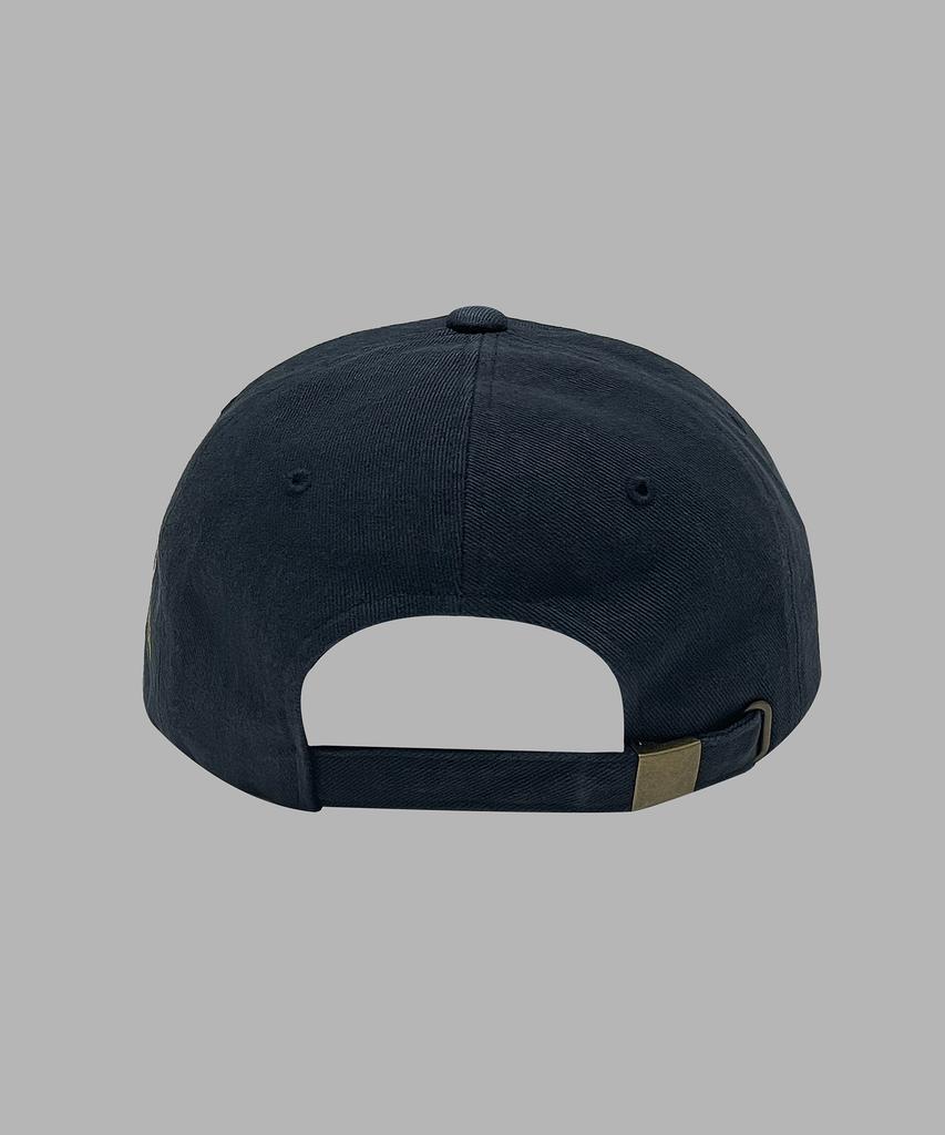 Hyui Og Logo Vintage Washing Cap [Navy]