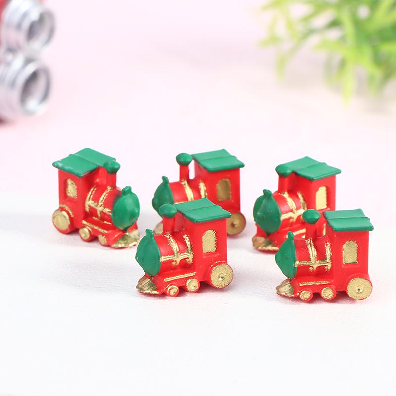 1Pcs 1:12 Dollhouse Miniature Mini Small Train Model Decor Accessories Toys