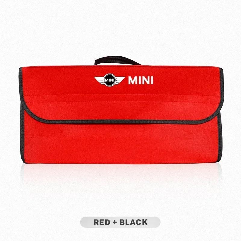 -Car Trunk Storage Bag Folding Travel Organizer Box For MINI One Cooper JCW WORKS Countryman R58 R57 R56 R55 R53 R52 R50 F55 F56