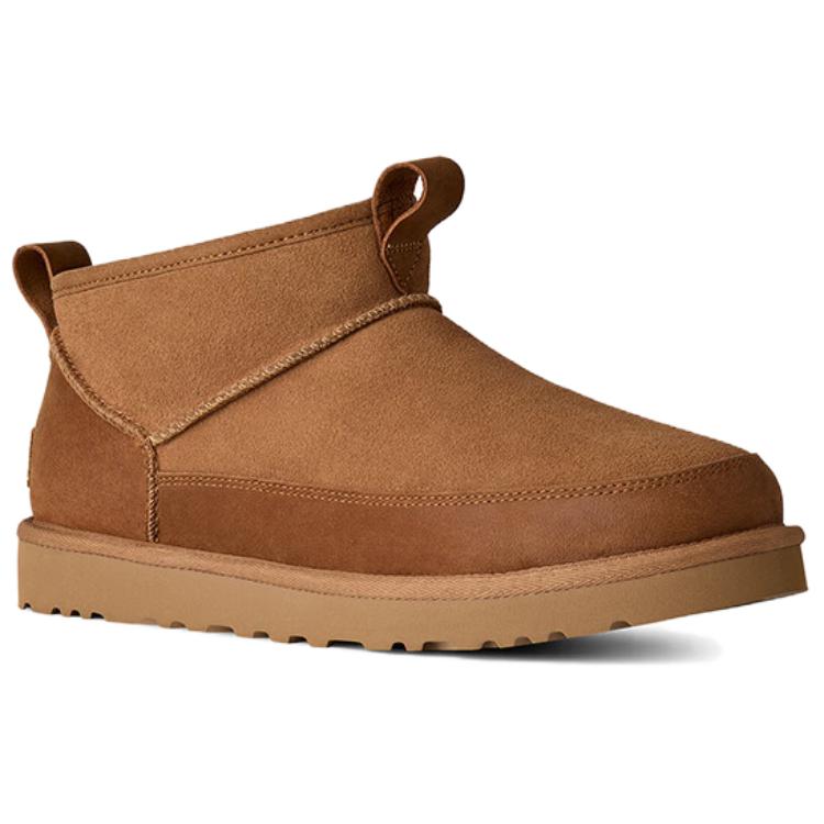 UGG Classic Ultra Mini Men Boots Chestnut 1174581-CHE