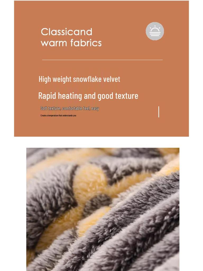 Thickened Lambswool & Velvet Quilt - Winter/Spring Dormitory Bedding