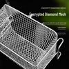Commercial Square Deep Fryer Sieve Basket