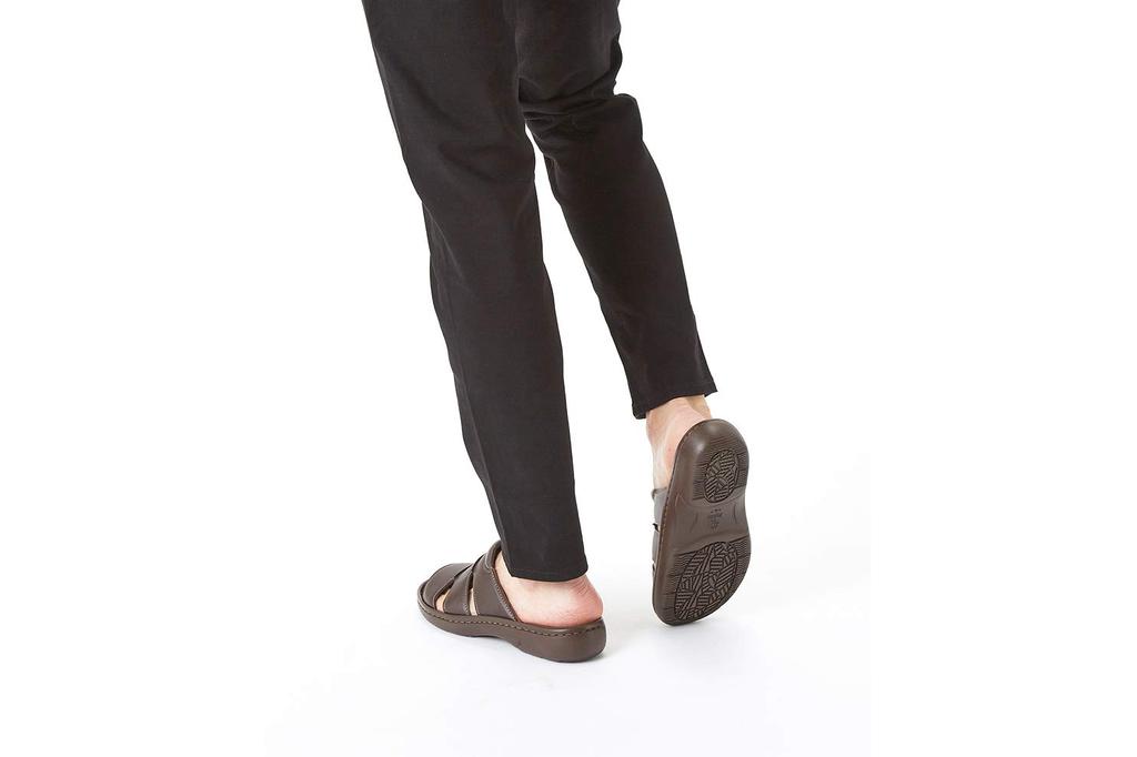 Pansy 6050 Lightweight Soft Sandals for the Size Black Office, Men's, M,