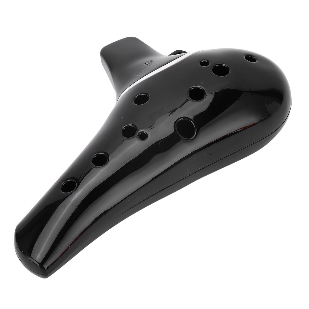 12 Hole Ocarina Ceramic Alto C Flute ABS Plastic Music Instrument Beginners Professionals Playing Wi