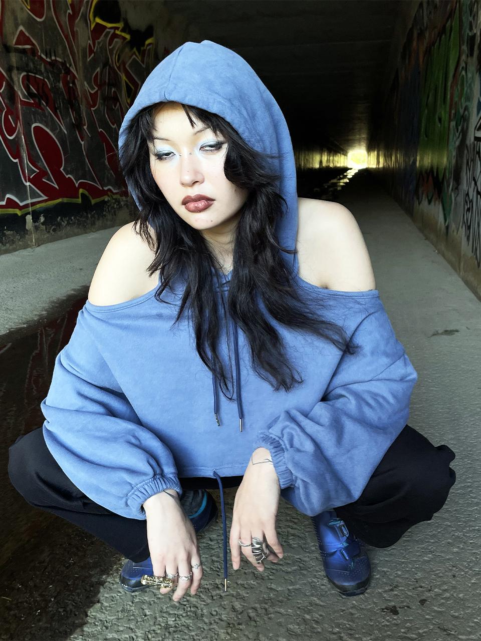 Худи Dy Do Shop Blue Hole