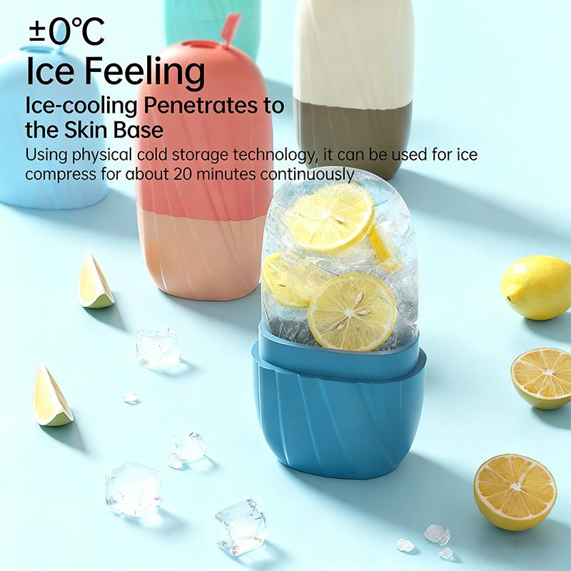 1Pc Facial Beauty Applicator Skin Care Tools Ice Shaving Massage Facial Beauty Silicone Ice Mold