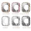 Bling Glass+Cover For Apple Watch Case 44 45mm 41mm 40 42mm 44mm Diamond bumper+Screen Protector for Series 11 10 9 8 7 5 6 SE