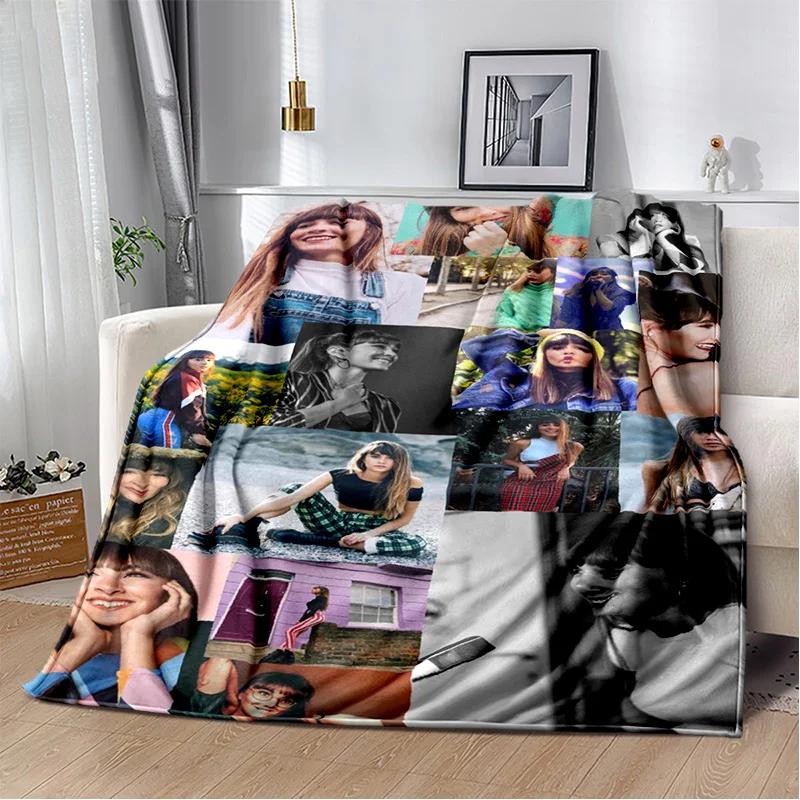 3D Spanish Singer Cute Aitana Soft Plush Blanket,Flannel Blanket Throw Blanket for Living Room Bedroom Bed Sofa Picnic Cover Kid