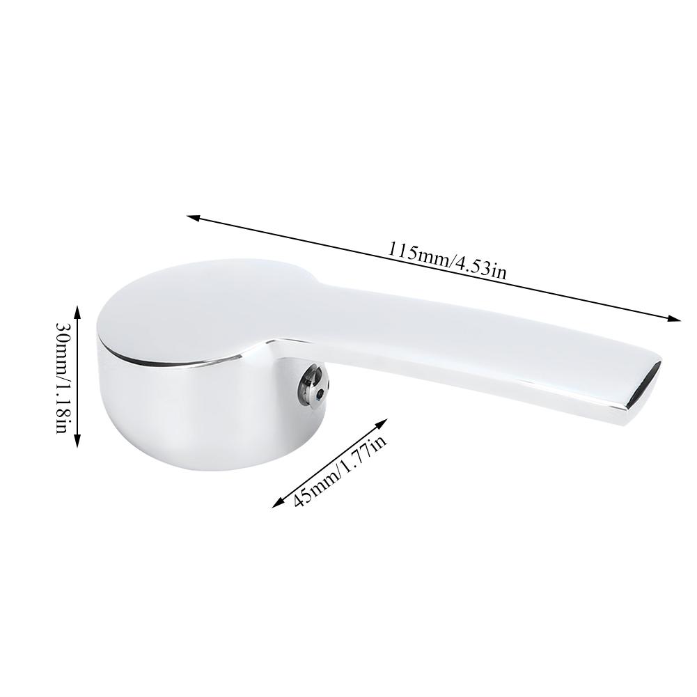 Zinc Alloy Hot Cold Water Tap Faucet Handle for 35mm Valve Core Bathroom Accessories