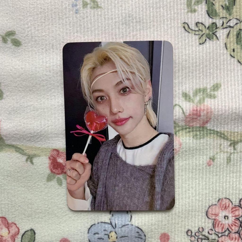 [USED] StrayKids Sumin Event Raku-STAR Limited Winning Trading Card Felix