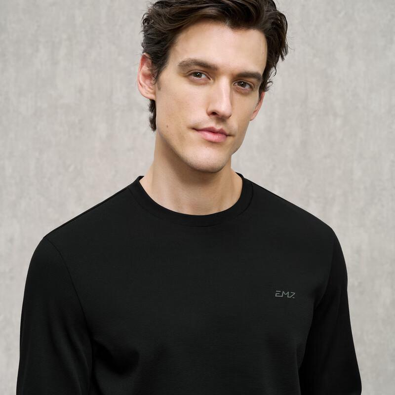 

EMZ Ordos Men s Wool Blend Crewneck Sweatshirt L