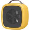 Small Space Heater for Home Use Compact Desktop Electric Heater with Fan Portable Mini Warmer for Office Personal Use