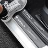 AAAIB1 Car Door Sill Carbon Fiber Sticker Threshold Side Anti Scratch Tape Waterproof Decal For Model 3 Model X Model S Model Y