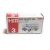 Tomica Red Box 3 Hiace Delivery Vehicle Pelican Delivery 1/66 Red TOMY Logo