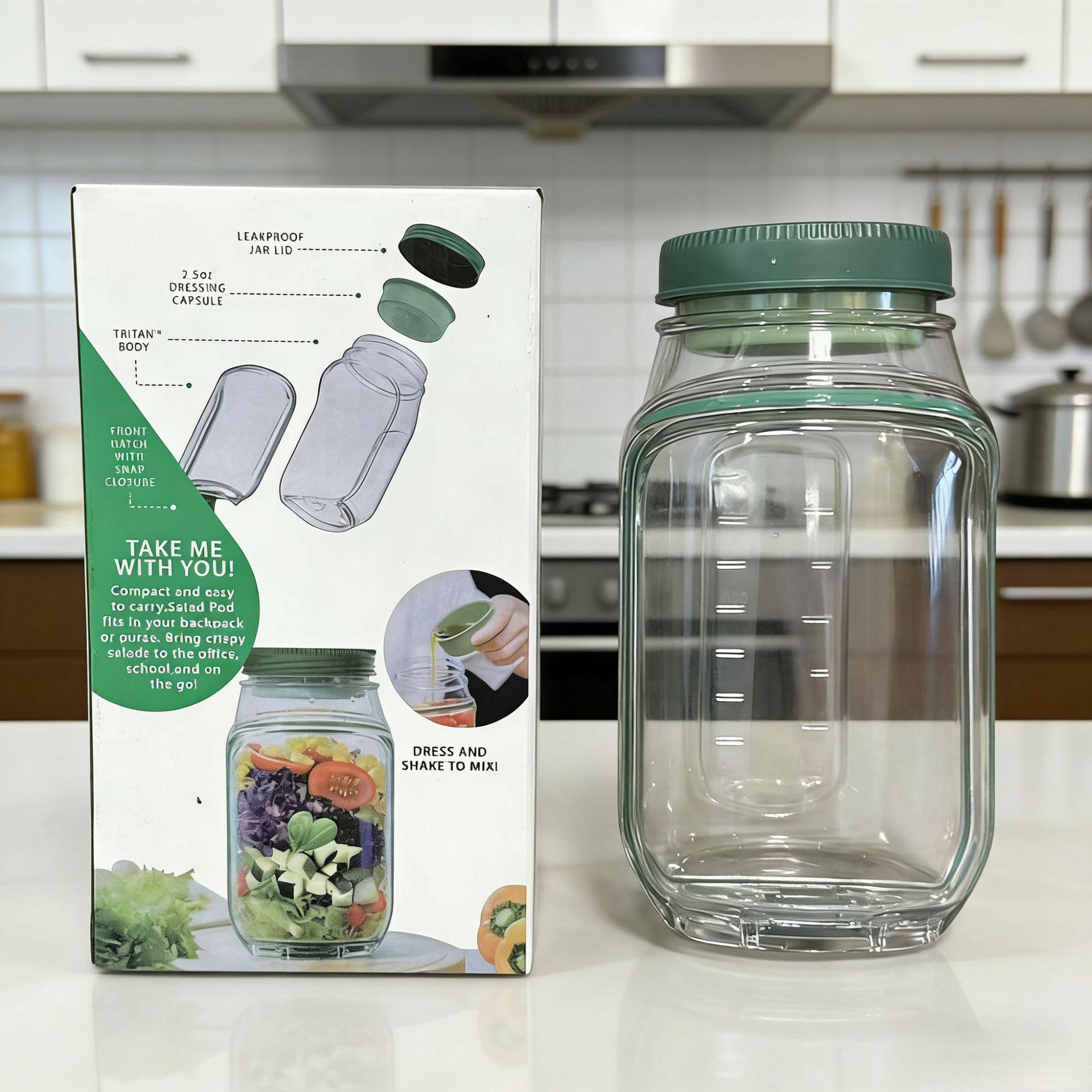 

Saladkind Leak-proof Salad Storage Pod
