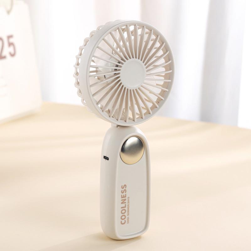 

Compact USB Rechargeable Fan with 100 Speeds & Folding Design for Dorms 95x41x204 mm білий