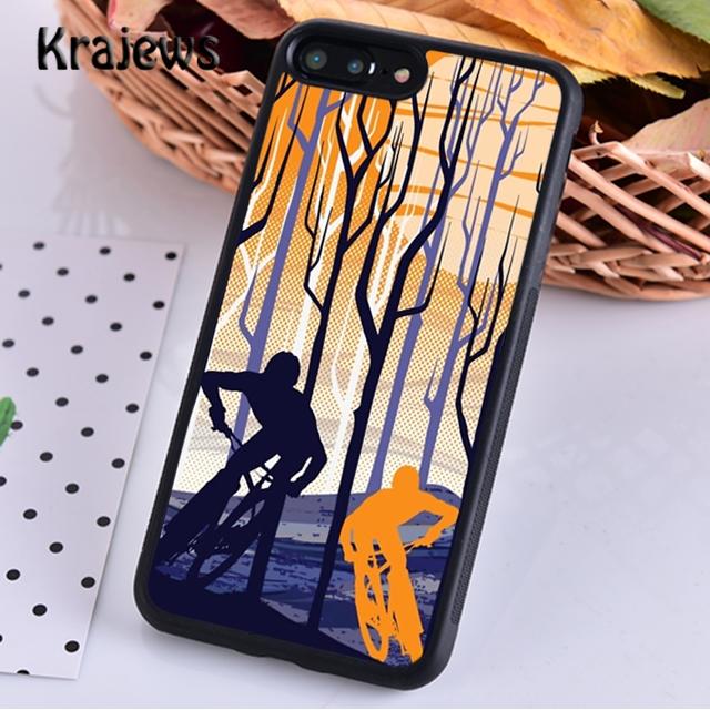 Mountain Bike Biker Biking Cycling Downhill Bicycle Phone Case Cover For iPhone 17 Air 16 15 SE 14 Plus 11 12 13 Pro Max
