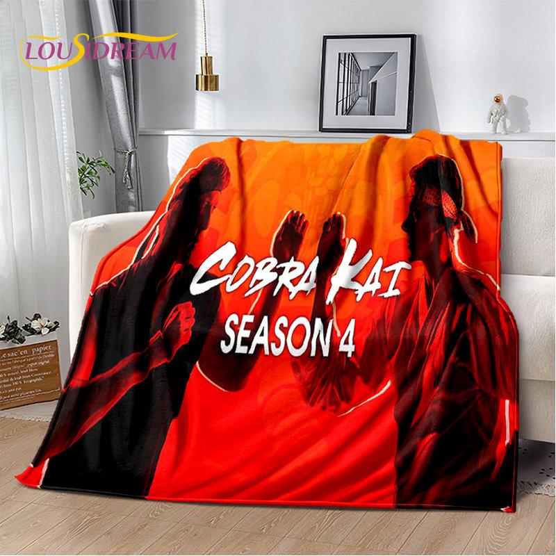 

ТВ каратэ Кобра Кай Аманда мягкое плюшевое одеяло, фланелевое одеяло, одеяло для гостиной, спальни, кровати, дивана, чехол для пикника, детское 30x40in
