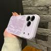 Soft Magsafe Silicone Leather Snow Mountain Pattern Phone Case For iPhone 14 15 16 17 Pro Max Magnetic Shockproof Bumper Cover