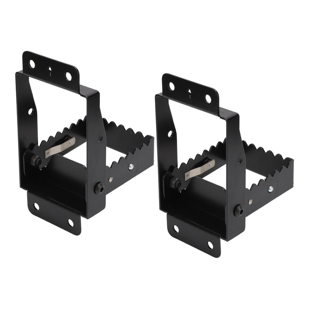 ATV Footrests Anti Slip Universal Foldable 4 Wheel Rear Passenger Foot Pegs Pedal Replacement for Polaris Sportsman