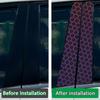 Style Honeycomb Hexagon Car B-pillar Stickers Car Center Column Decoration Cover Scratches Waterproof Decals Car Accessories