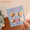 2Pcs/set Cartoon Animals Hair Clip Dog Duckbill Clip Fashion Hairpin  Girls