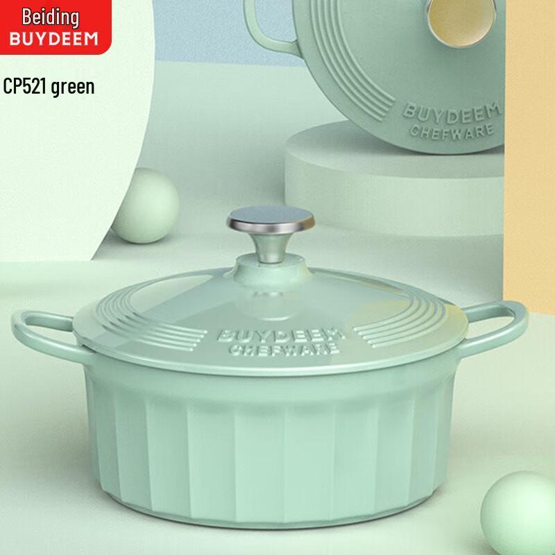 

Buydeem Enamel Cast Iron Pot