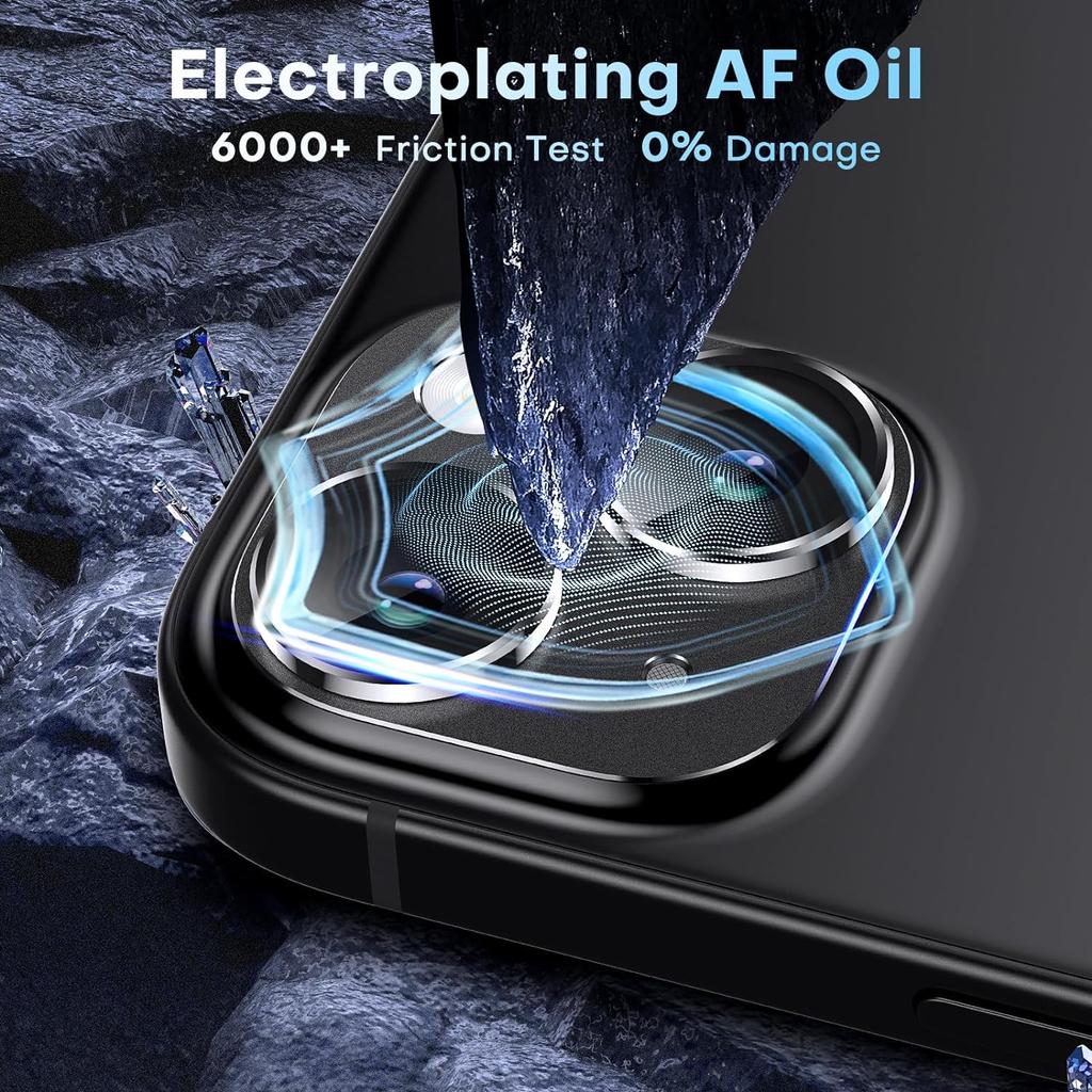 2-teiliges Kameraobjektiv-Schutzgehäuse für iPhone 15 Pro Max 14 Plus 13 Mini 12 11 15Pro 14Pro 13Pro 12Pro 11Pro Glasschutz Telefonzubehör