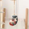 Christmas Holiday Tree Ornaments With Resin Santas Snowmen And Classic Festive Figures
