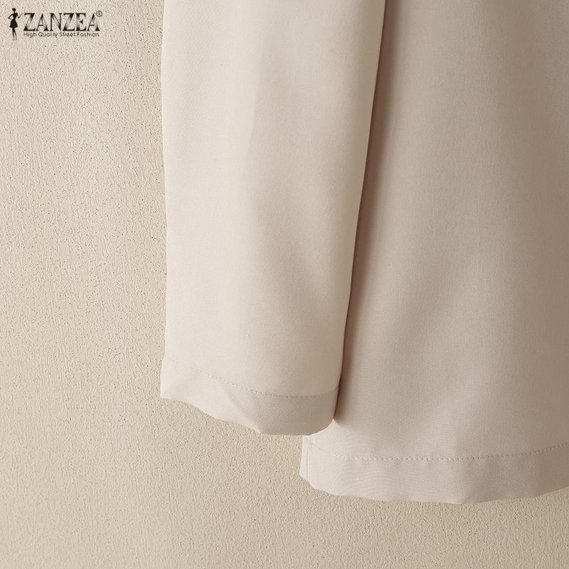 ZANZEA Női lezser hosszú ujjú kardigán blézer