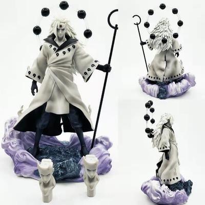 Naruto Shippuden Uchiha Madara Rikudou Sennin Modo Ver. PCV Uchiha Madara Figurka Kolekcjonerska Model Toy
