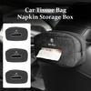 Multifunktionale Auto-Sitzrücken-Taschentuchbox Hängende Aufbewahrungsboxen Auto-Organizer Zubehör für GT Stelvio F1 Brera