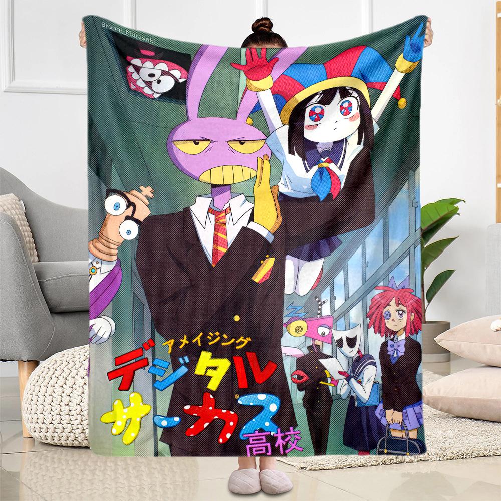 Digital Circus4 Blankets are suitable for living rooms,making them an ideal choice for outdoor travel and gifts.