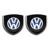 1/2Pcs Car Metal Badge Sticker Decoration Decal Emblem For Volkswagen Golf 7 5 4 6 Passat B6 Mk4 VW Mk7 Tiguan Gol R Accessories zw4