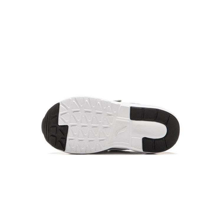 Li Ning Kids Fashion Comfortable Non-Slip Wear-Resistant Rebound Low-Top Casual Shoes Kids Casual Shoes Gray White YKAP148-23