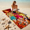 1pc Dragon Ball1 Beach Towel, Comfortable and Thick, and Swimming/Bath/Picnic/Camping Towel, Suitable for Seaside Beaches