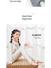 Girls' Spring & Autumn Solid Color Twisted Leggings with Step-on Cotton Dance Socks