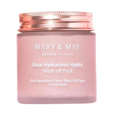 Mary&May Rose Hyaluronsäure Hydra Wash-Off Pack – Tiefenfeuchtigkeitsmaske 125 g
