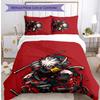 Gachiakuta Printed 3PCS Bedding Set Soft Breathable Duvet Cover Pillowcases Set Washable Bedroom Decor Home Gift