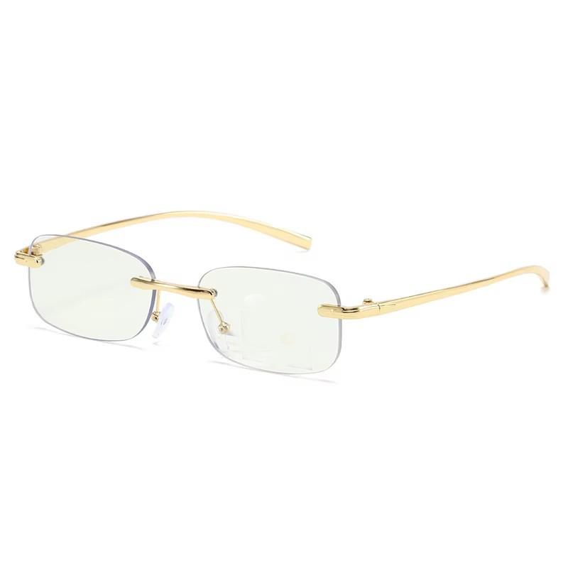 Xiaomi Non-framed Diamond Cut Edge Reading Glasses For Men And Women, Anti-blue Light Reading Glasses, Photochromic Flat Lenses XJC3005