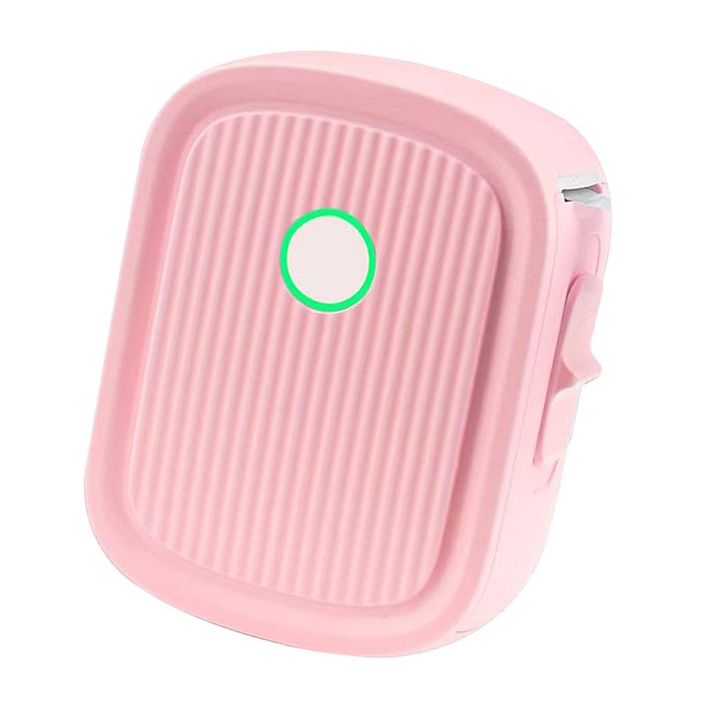 Thermischer Etikettendrucker 203dpi 12mm Druck Mini Wiederaufladbar APP-Steuerung BT Etikettenersteller mit 1 Rolle