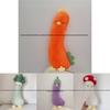 Cartoon Vegetable Plush Cushion Pillow With Soft Fabric For Kids Room Decor