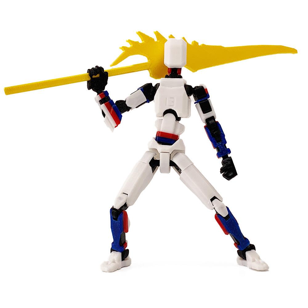3D Printed Mannequin Dummy 13 Bad Boys Series Toys Action Figures Multi-Jointed Movable Shapeshift Robot Parent Child Games
