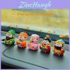 Traditional Five God Of Wealth Car Decor Resin Small Figure Home Office Ornament