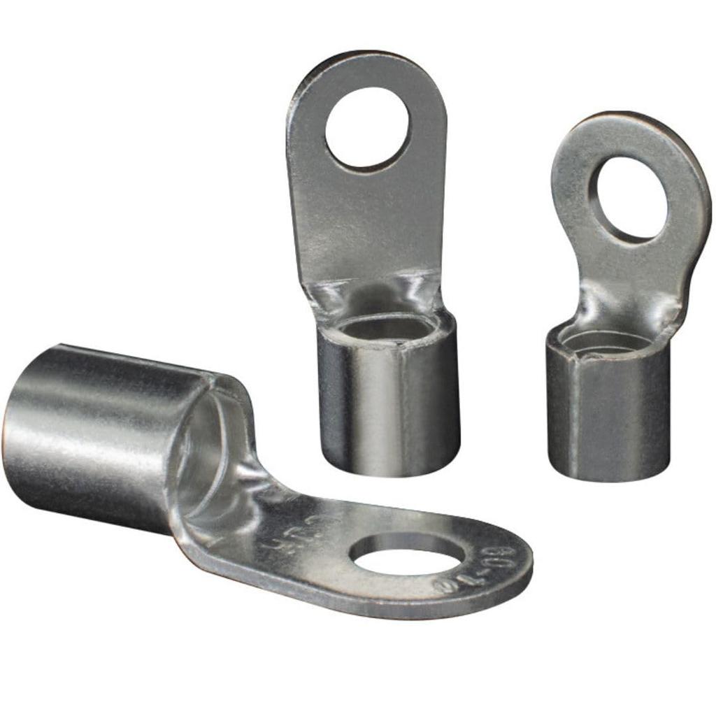 Bare Crimp Terminal Round Crimp Terminal 10 R-shaped (R14-6 Pieces)